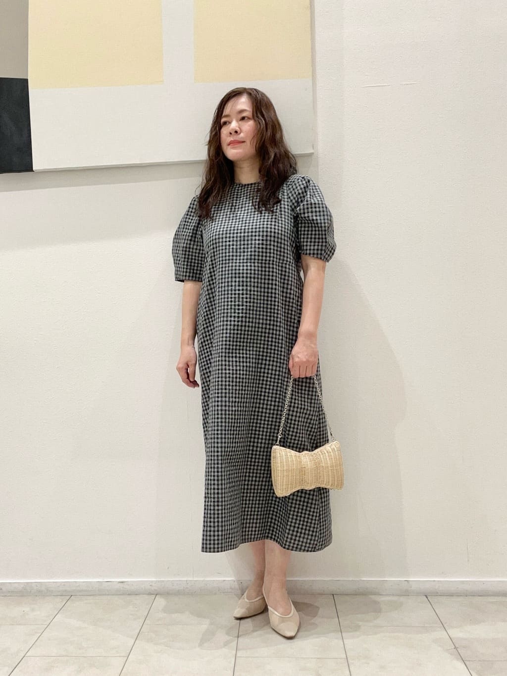 UNITED ARROWS LTD. OUTLET | オープン バックリボン チェック