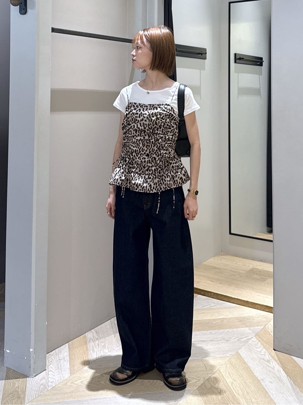 moussy | SATIN GATHER キャミ | Rakuten Fashion(楽天ファッション