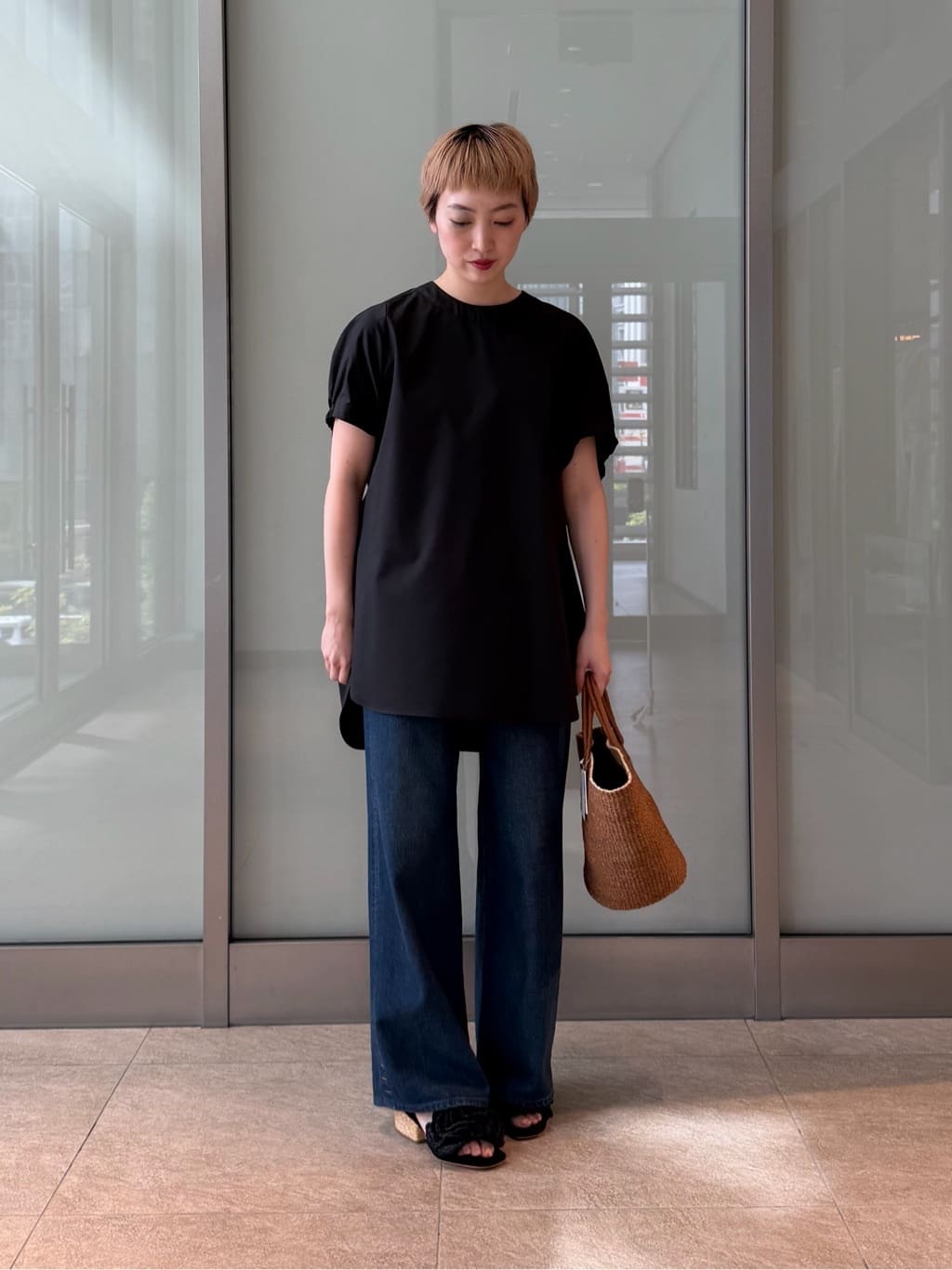 ASTRAET ギャザー ドルマンブラウス　ブラック UNITED ARROWS | <ASTRAET>ギャザー ドルマンブラウス | Rakuten