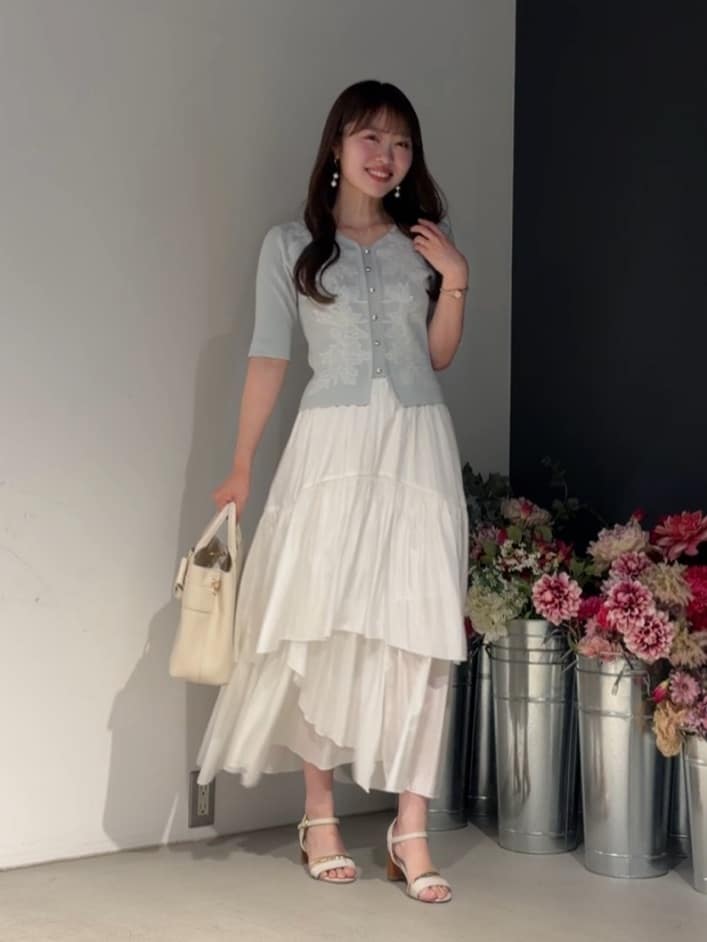新品 未使用 TAN レースニット チュールトップ natural couture | 前あき風レースニット | Rakuten Fashion(楽天