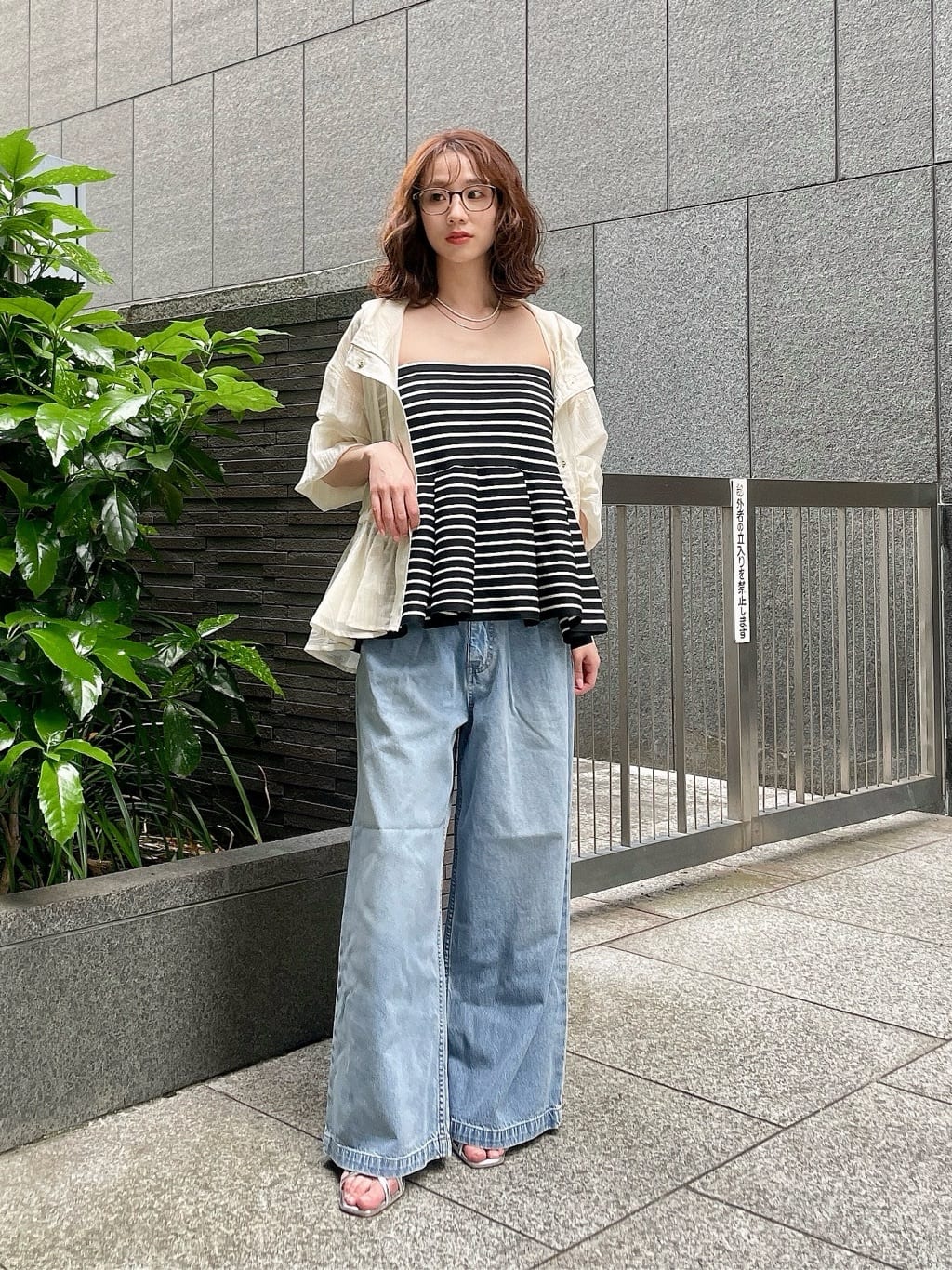 PROPORTION BODY DRESSINGのシアーペプラムブルゾン 26SSを使ったコーディネートを紹介します。｜Rakuten Fashion(楽天ファッション／旧楽天ブランドアベニュー)7086483