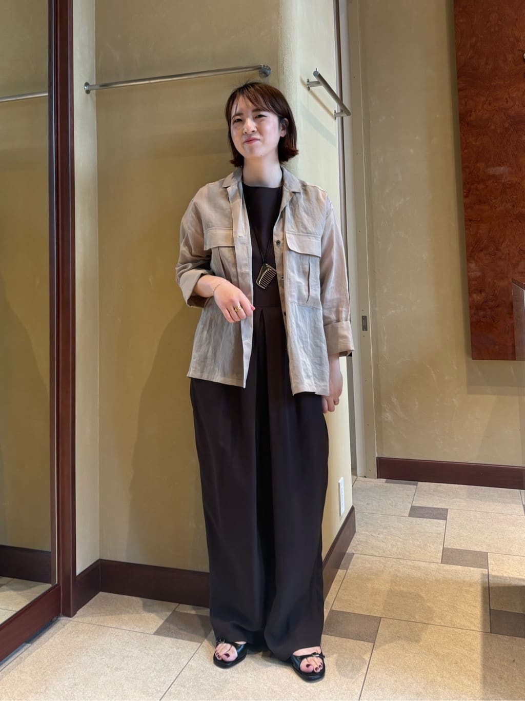 UNITED ARROWS | <conte>コットン シアー サファリシャツ | Rakuten