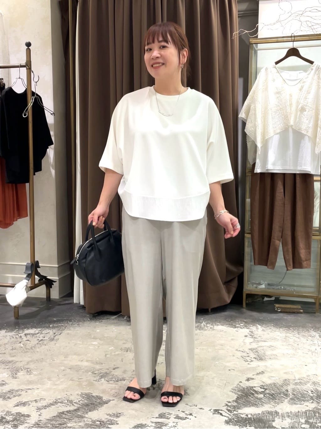 BEARDSLEY | ラウンドヘムドルマンカットソー | Rakuten Fashion(楽天