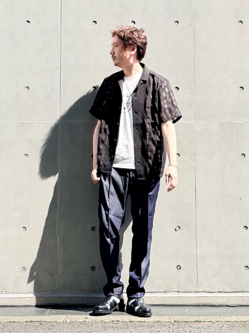 5351POUR LES HOMMES | 【YArKA*5351】ネックレス プリント 半袖 T