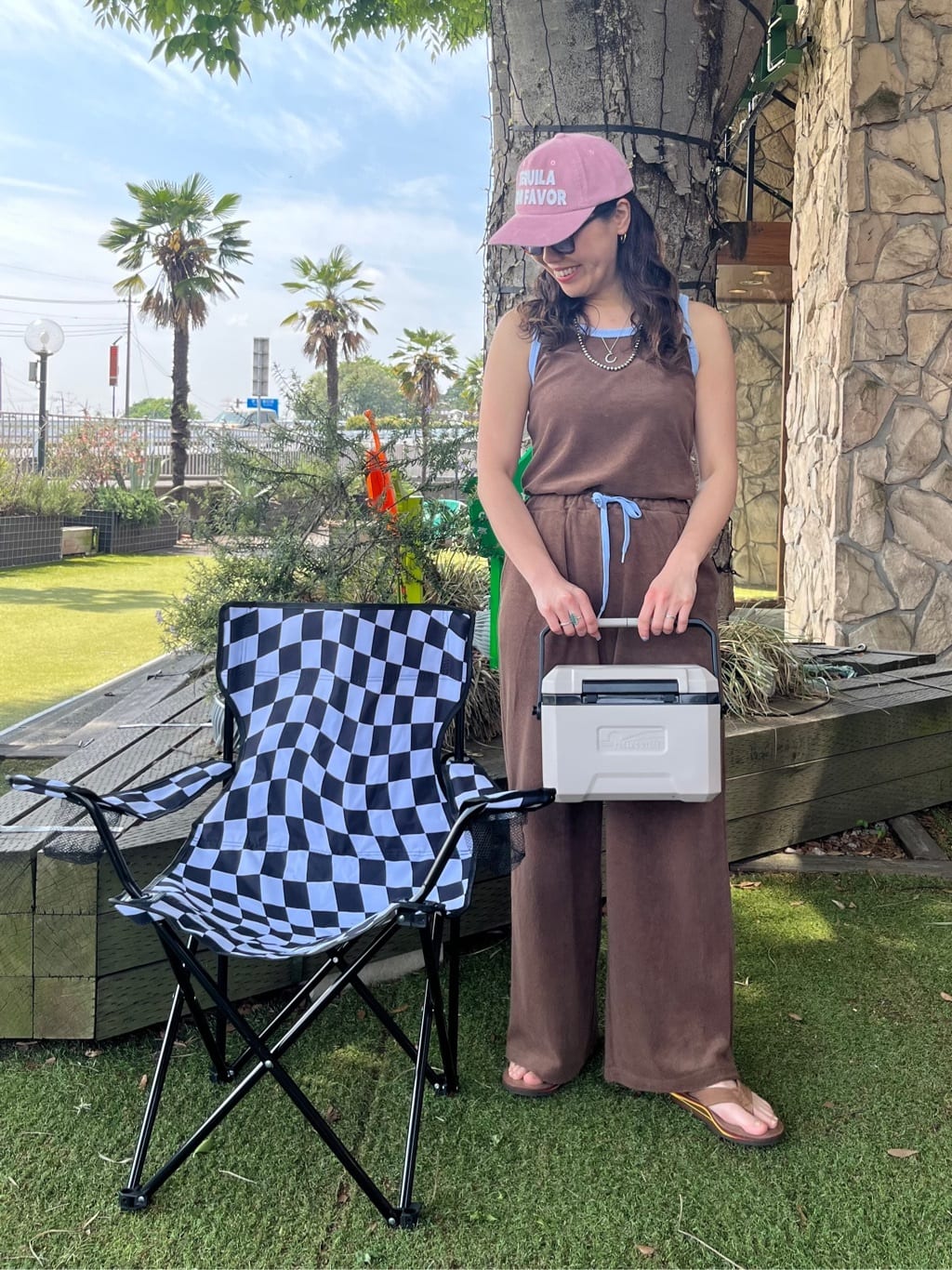 FREAK’S STOREの【Beach & Festival】パイルセットアップを使ったコーディネートを紹介します。｜Rakuten Fashion(楽天ファッション／旧楽天ブランドアベニュー)7087842