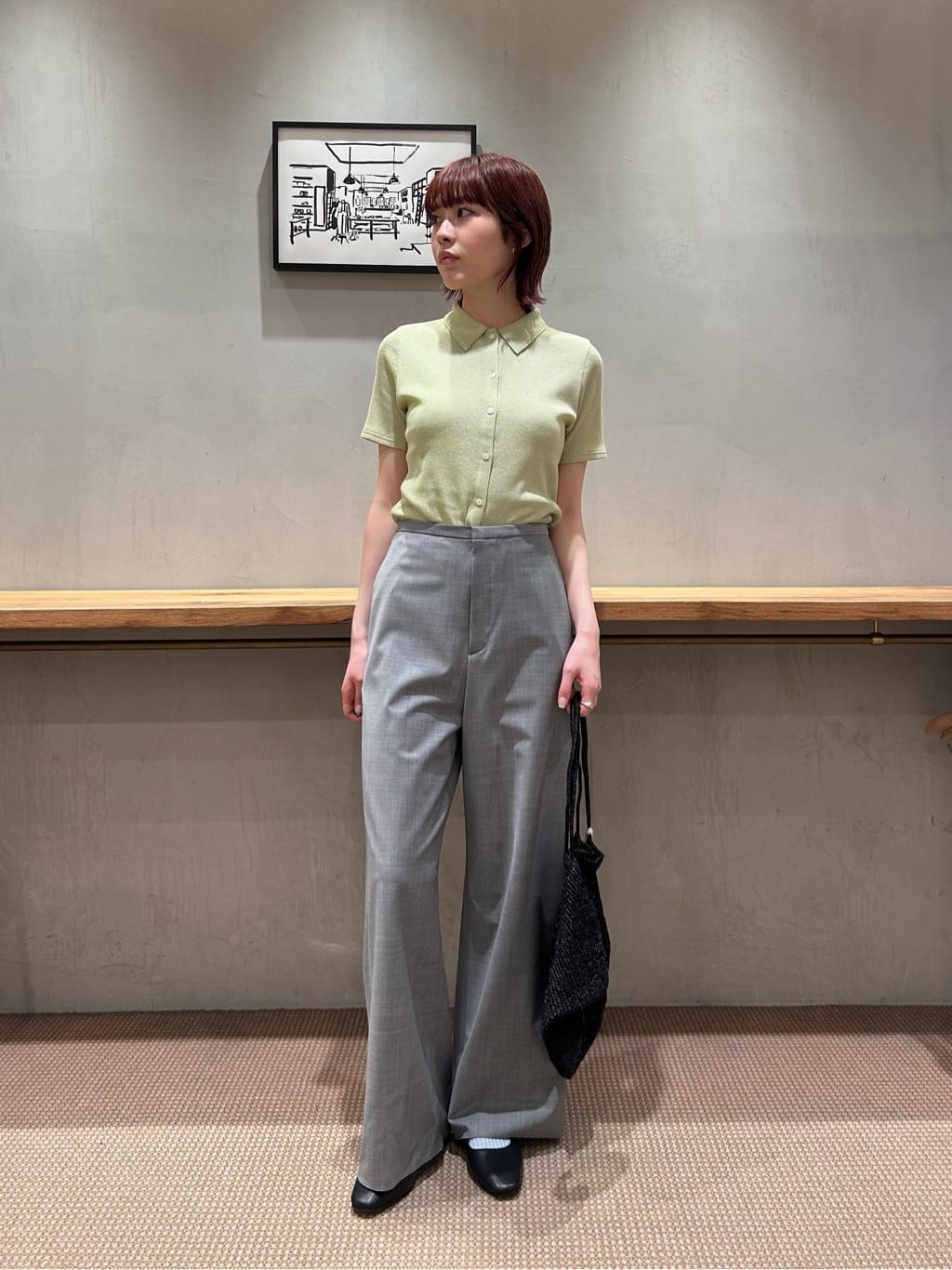 BEAUTY&YOUTH UNITED ARROWS | <Steven Alan>リブ ハーフスリーブ