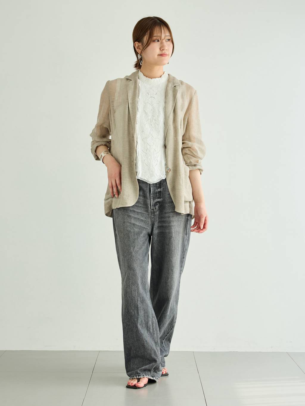 Curensology | リネンカラミシアージャケット | Rakuten Fashion(楽天