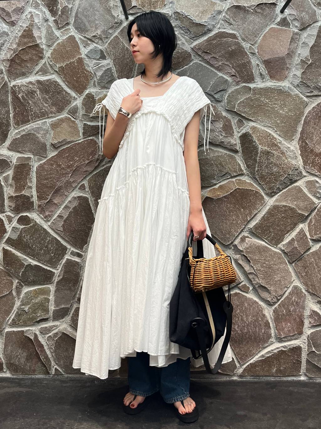 Curensology | ハンドスモッキングワンピース | Rakuten Fashion(楽天