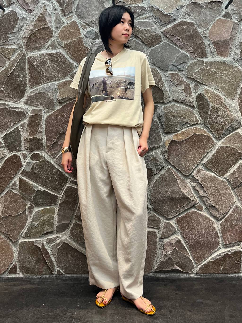 Curensology | プレーンツータックパンツ | Rakuten Fashion(楽天