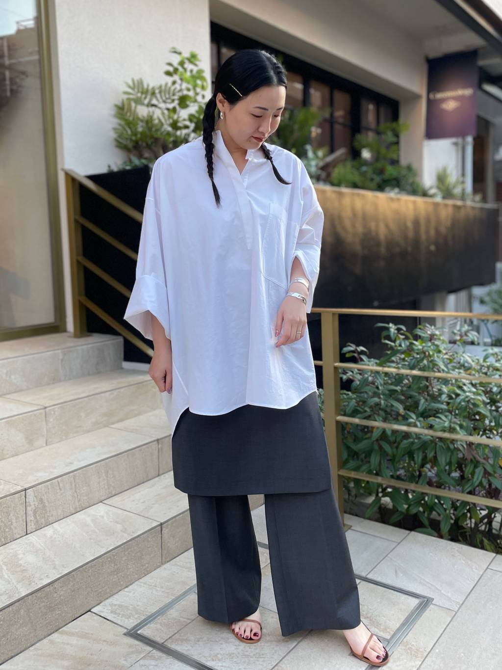 Curensology | タイプライタービッグシャツ | Rakuten Fashion(楽天