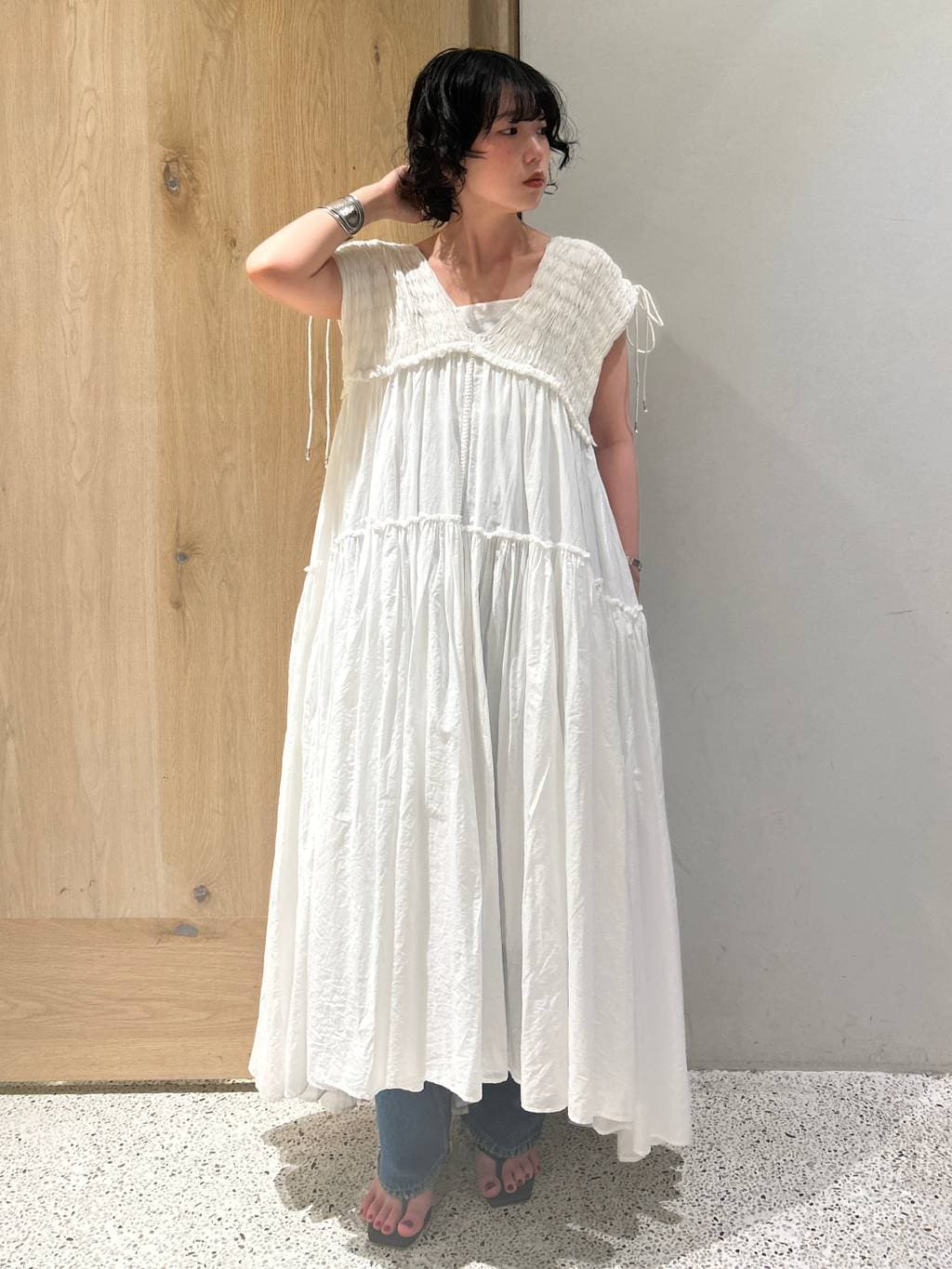 Curensology | ハンドスモッキングワンピース | Rakuten Fashion(楽天