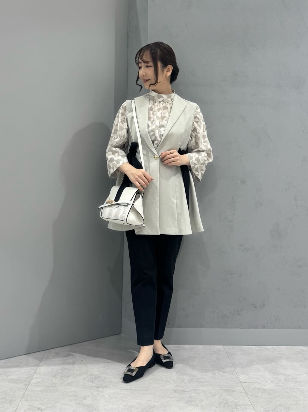 Vin | サイドリボンフレアジレ | Rakuten Fashion(楽天ファッション