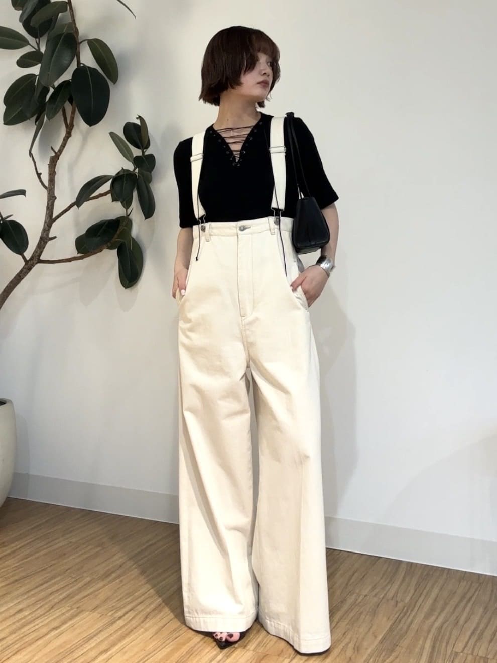 Whim Gazette | サスペンダーチノパンツ | Rakuten Fashion(楽天