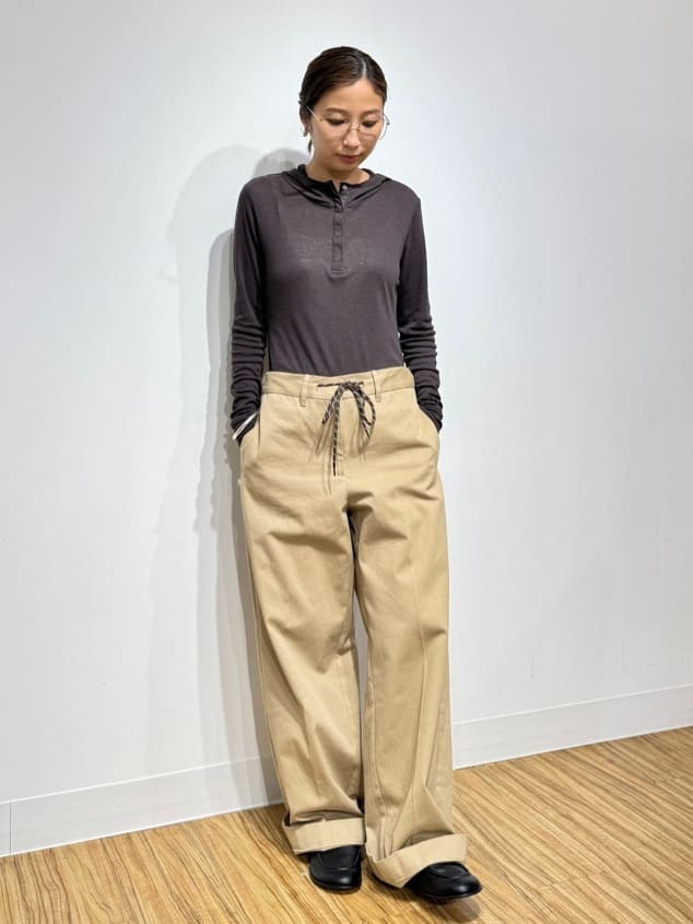 Whim Gazette | <WEB限定>【Nuition】ドロストチノパンツ | Rakuten