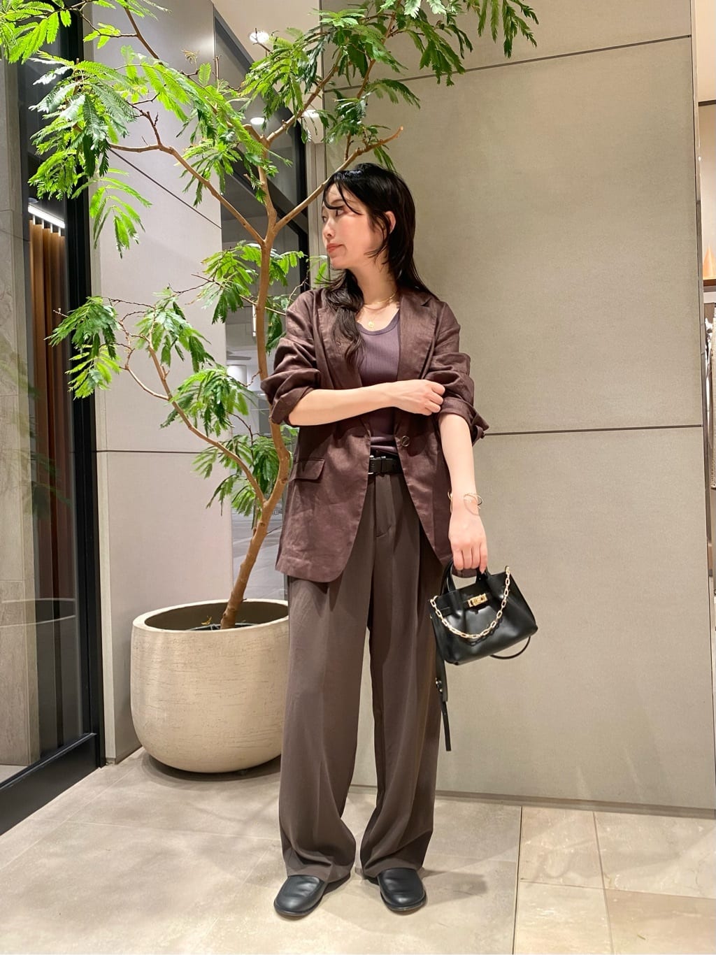 GALLARDAGALANTEの【セットアップ対応】リネンジャケットを使ったコーディネートを紹介します。｜Rakuten Fashion(楽天ファッション／旧楽天ブランドアベニュー)7090000
