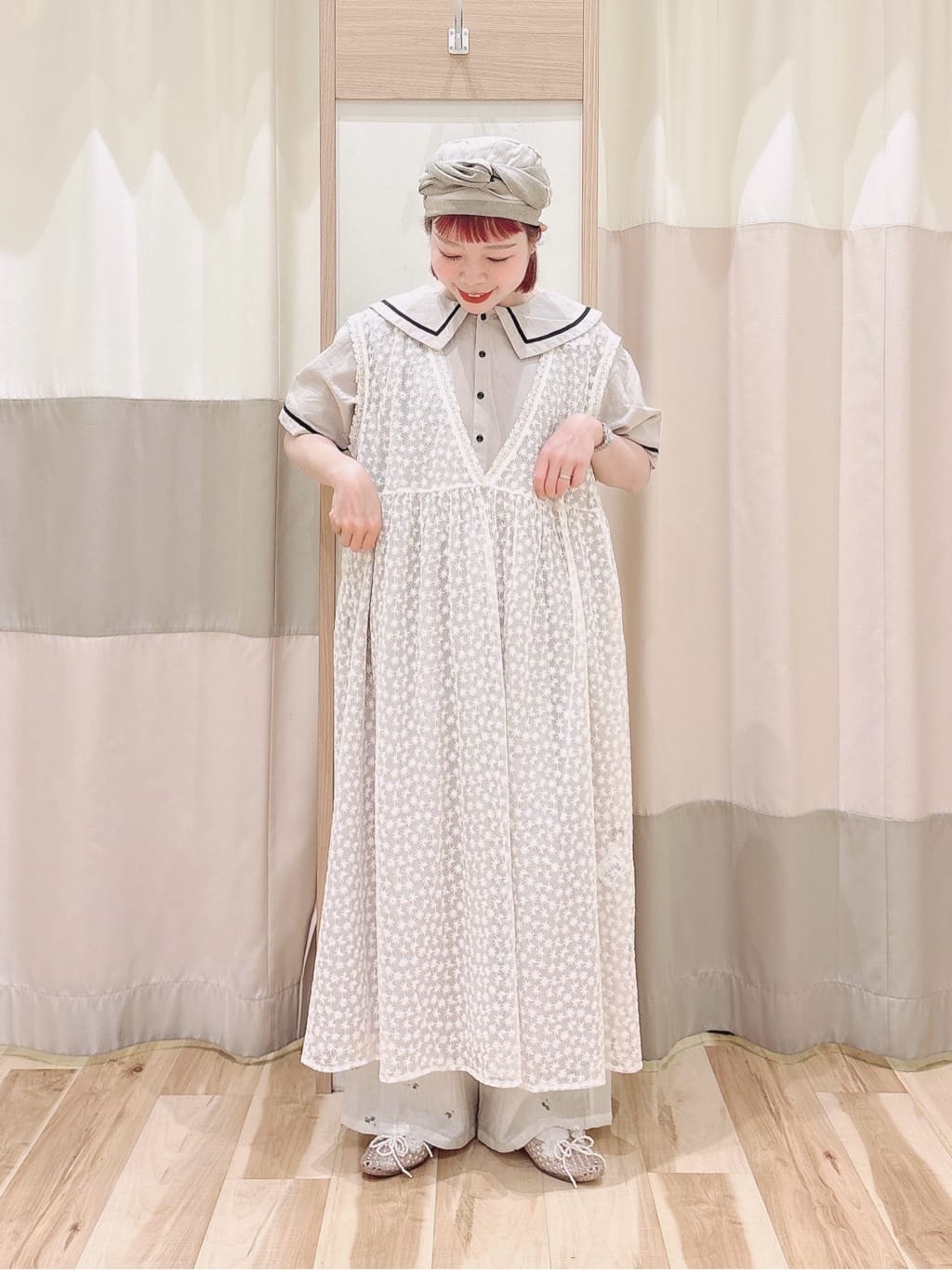 Samansa Mos2 | ビッグ襟前後2WAYワンピース | Rakuten Fashion(楽天