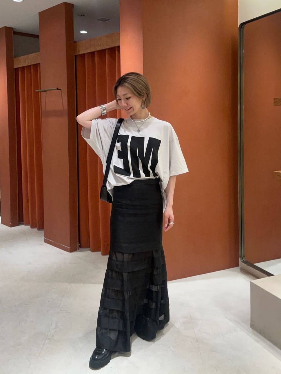 Whim Gazette | オーガンジーマーメイドスカート4 | Rakuten Fashion