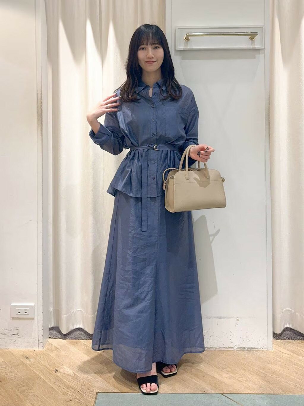 Andemiu | シアーシャツセットアップ | Rakuten Fashion(楽天