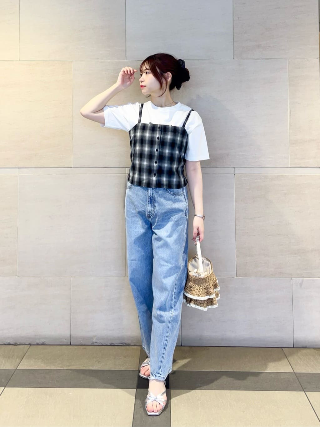 PROPORTION BODY DRESSINGの<a/mie>シャツビスチェ 26SSを使ったコーディネートを紹介します。｜Rakuten Fashion(楽天ファッション／旧楽天ブランドアベニュー)7090555