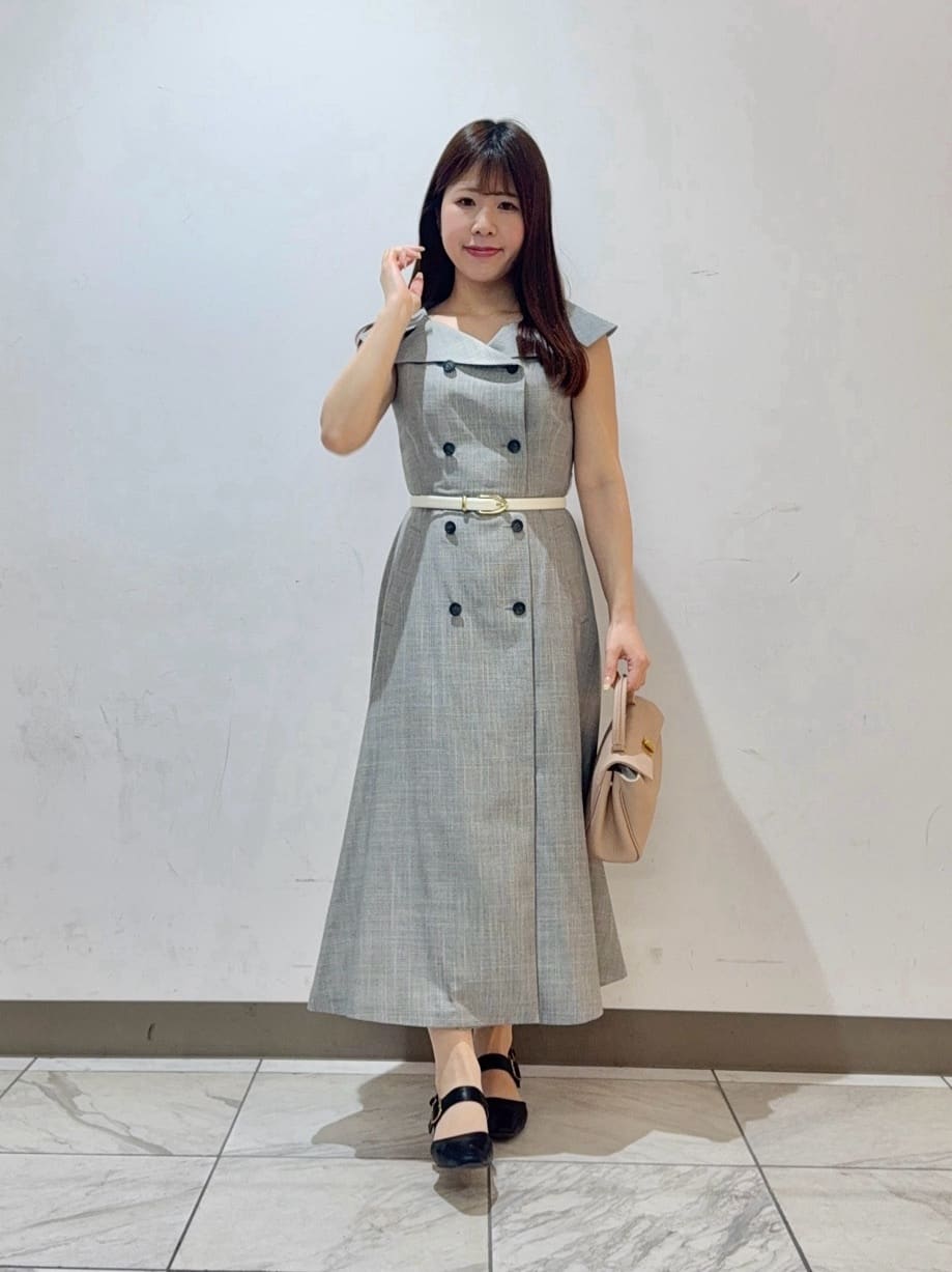 ANAYI | スラブドビーオフショル ワンピース | Rakuten Fashion(楽天