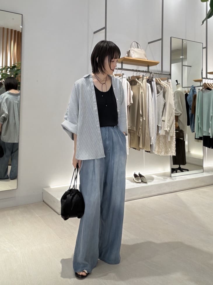 GALLARDAGALANTEのハーフスリーブシャツを使ったコーディネートを紹介します。｜Rakuten Fashion(楽天ファッション／旧楽天ブランドアベニュー)7091150