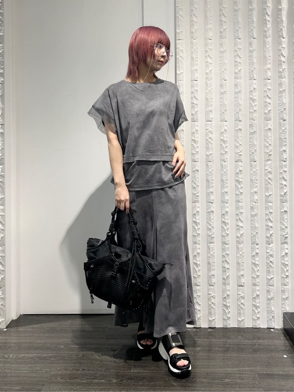 LASUD | タイダイ柄マーメイドスカート | Rakuten Fashion(楽天