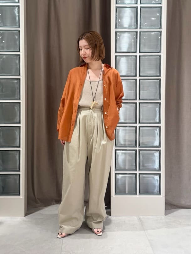 UNITED ARROWS | <conte>チノ タック ワイドパンツ | Rakuten Fashion