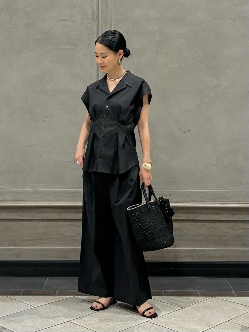ロエフ　ブロード エイ シャツ UNITED ARROWS ノースリーブシャツ UNITED ARROWS | <LOEFF>TCブロード エイ シャツ | Rakuten Fashion