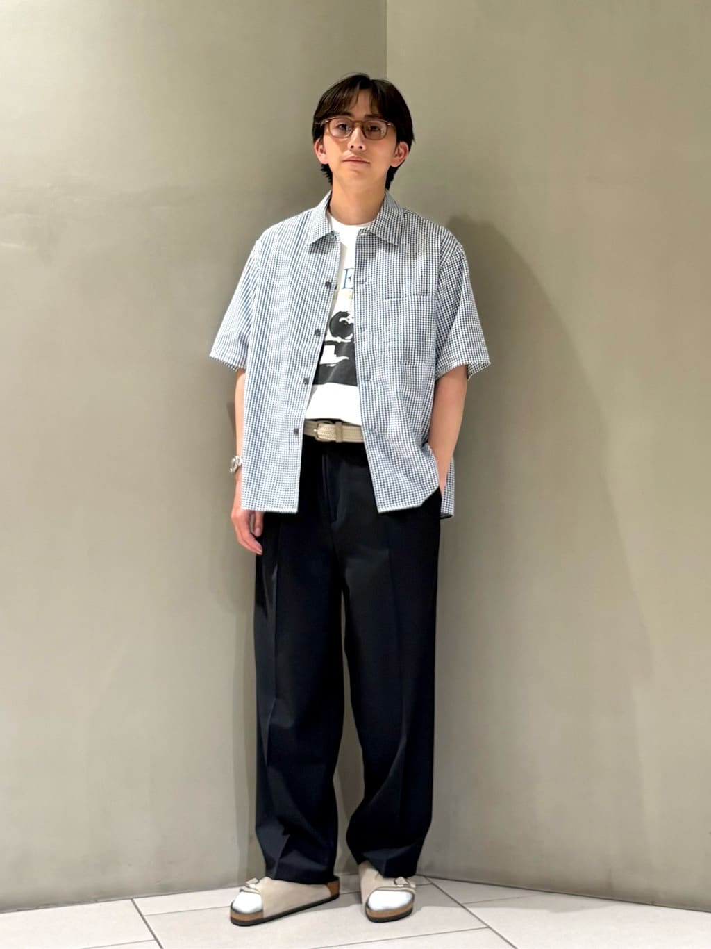 BEAUTY&YOUTH UNITED ARROWS | コクーン ドビー キャンプカラー シャツ
