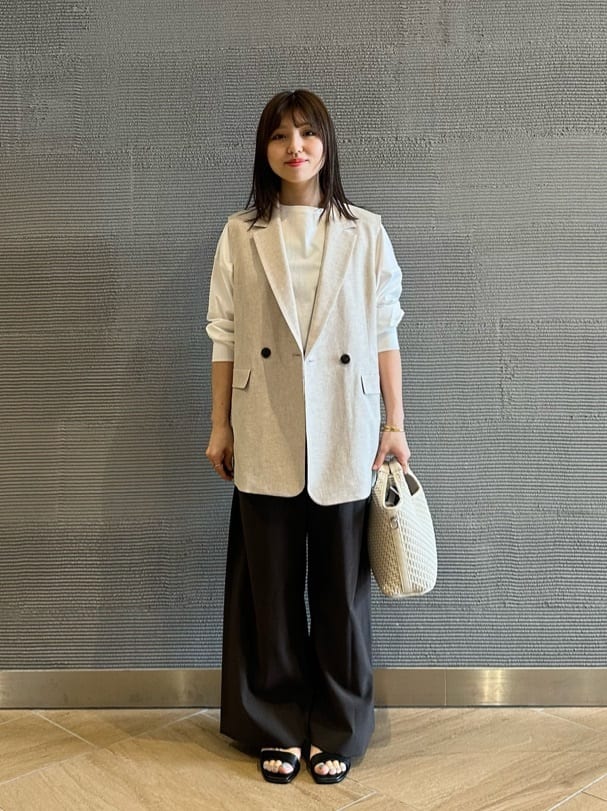 UNITED ARROWS green label relaxing | ラスティック ツイル ジレ