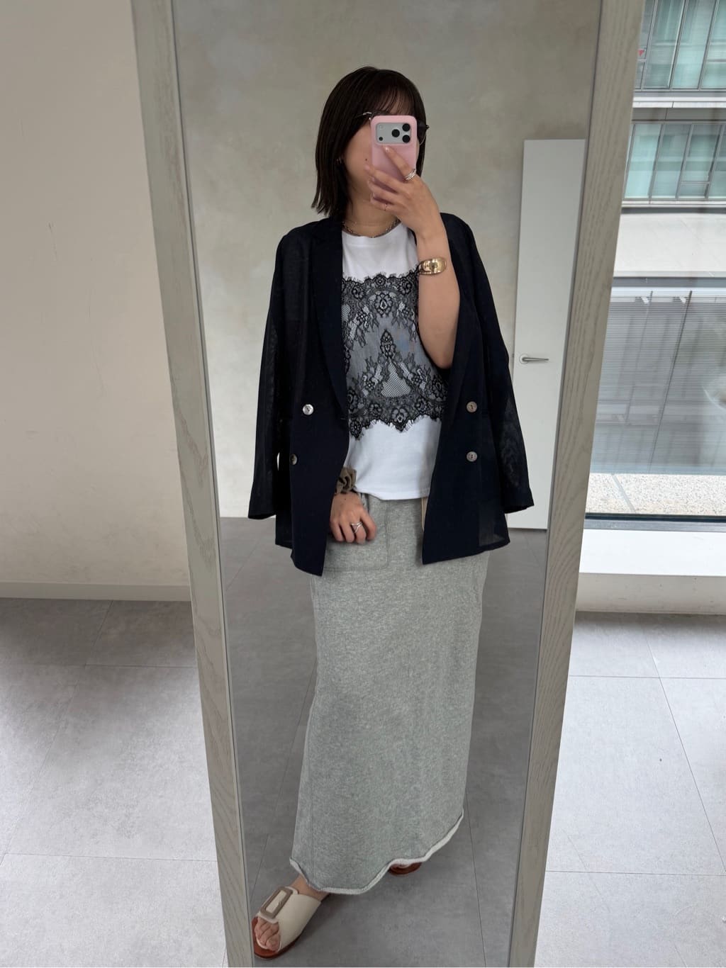 DOUDOU | レースドッキングTEE | Rakuten Fashion(楽天ファッション