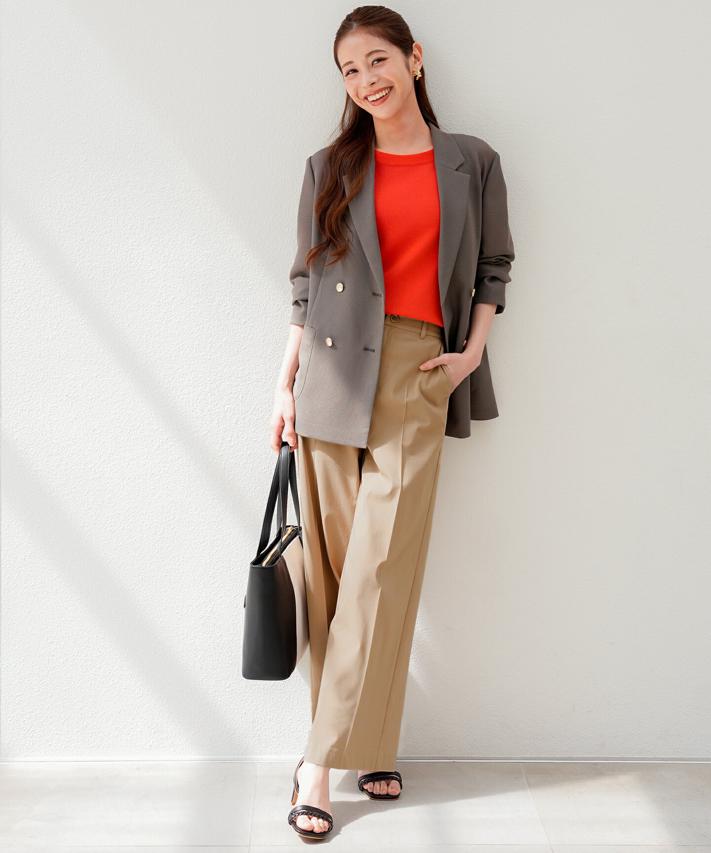 ANY SIS | シアーメッシュ ダブルジャケット | Rakuten Fashion(楽天