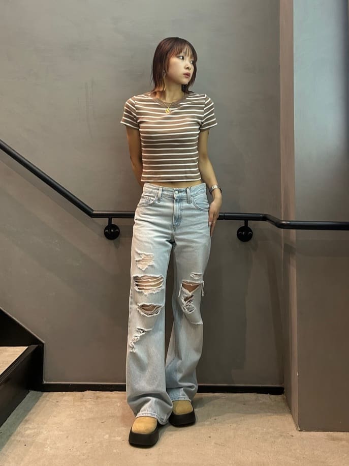 Levi's | LOOSE BOOT ジーンズ ライトインディゴ | Rakuten Fashion