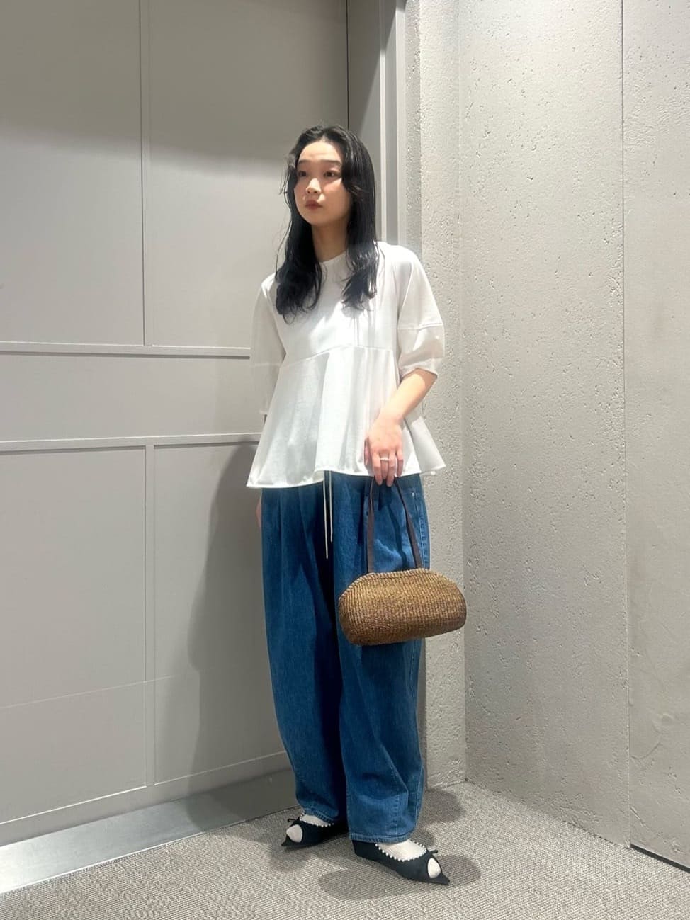 UNITED ARROWS | ステッチ デニム カーブパンツ | Rakuten Fashion