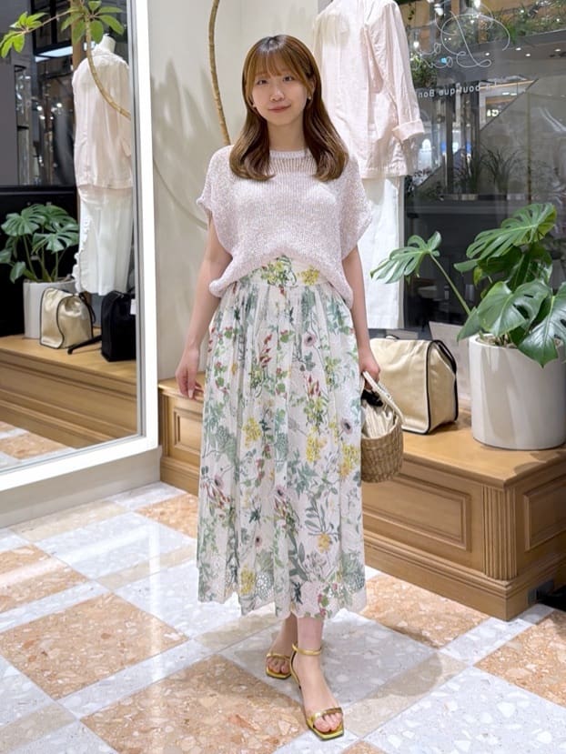 La boutique BonBon | 【涼しく夏映え】エンブロイダリーフラワー