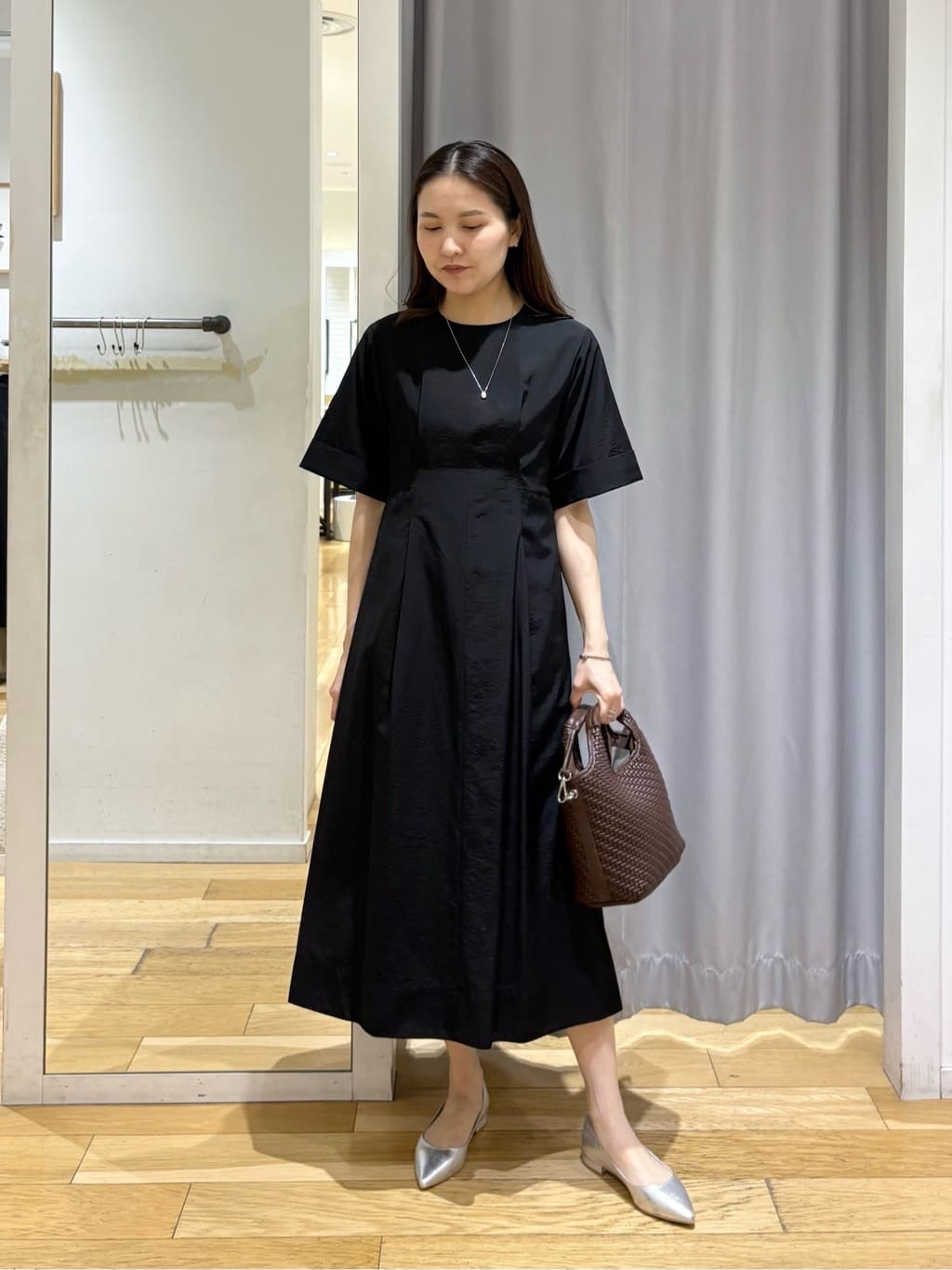 UNITED ARROWS green label relaxing | フロント タック ワンピース