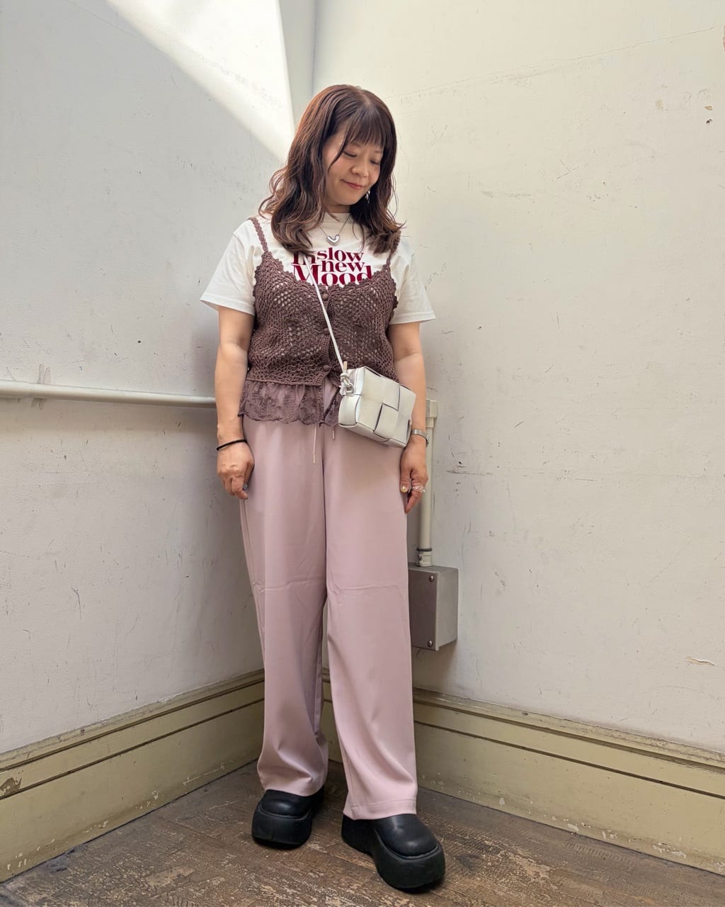 Discoat | かぎ針ニットキャミソール | Rakuten Fashion(楽天