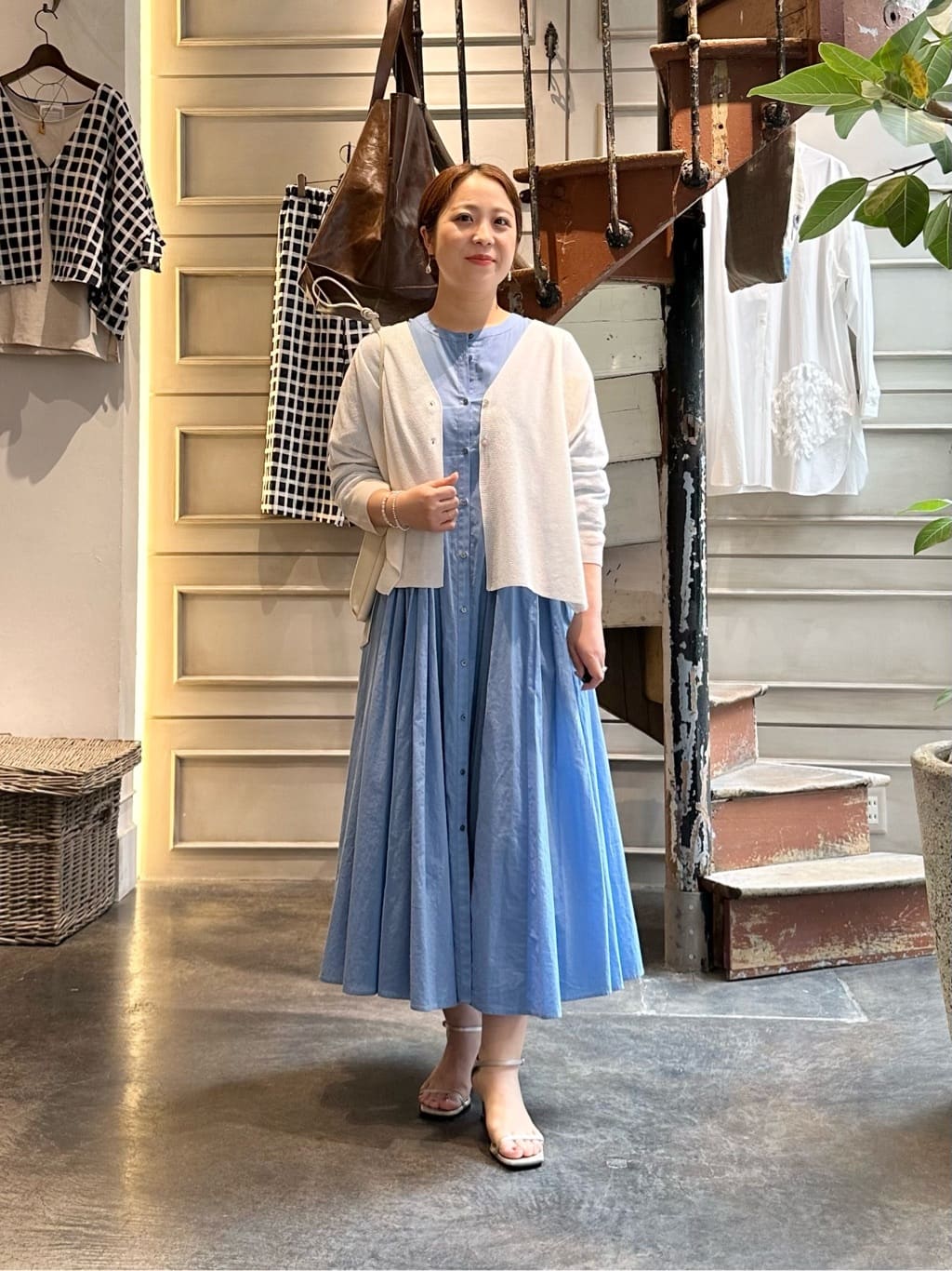 BEARDSLEY | 前後ギャザーワンピース | Rakuten Fashion(楽天