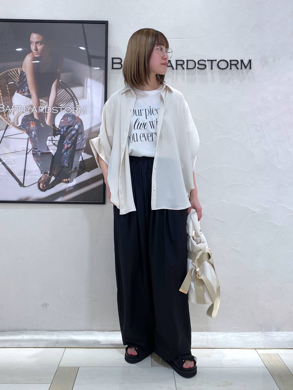BARNYARDSTORM | Wストラップベルクロサンダル【一部店舗限定サイズ LL