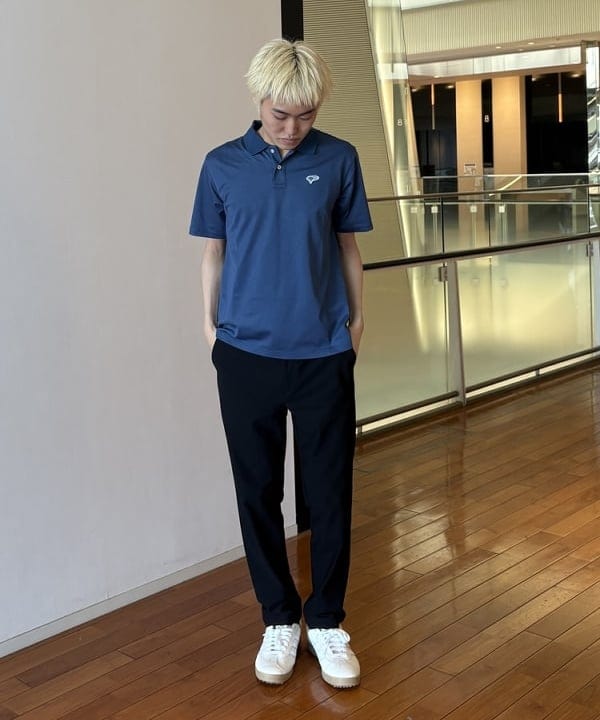 BEAMS GOLF | ORANGE LABEL / 吸水速乾 ワンポイント ポロシャツ
