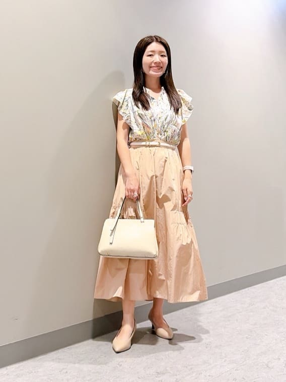 ANAYI | タフタサイドティアード スカート | Rakuten Fashion(楽天