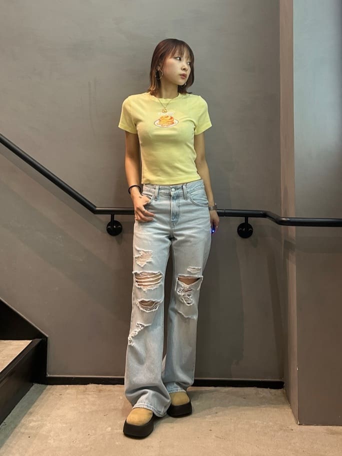 Levi's | LOOSE BOOT ジーンズ ライトインディゴ | Rakuten Fashion