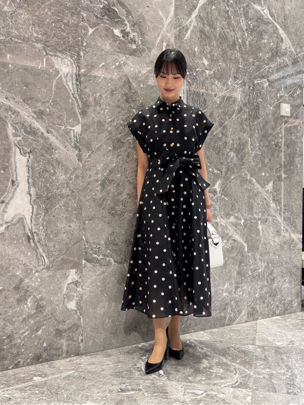 allureville | ◇オーガンドットワンピース | Rakuten Fashion(楽天