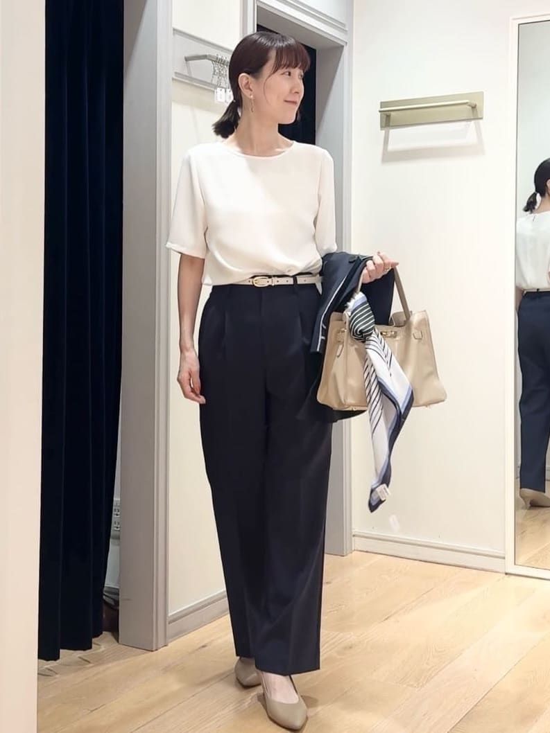 NOLLEY'S | ウォッシャブルダブルクロスTブラウス | Rakuten Fashion