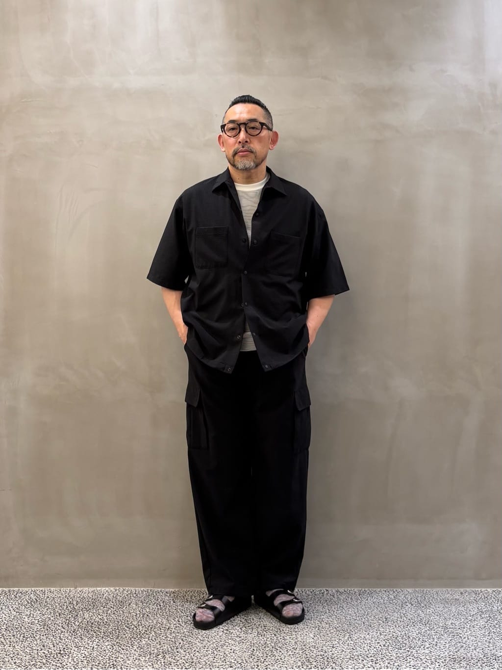 UNITED ARROWS | DotAir ドットエア サッカー ダブルポケットシャツ