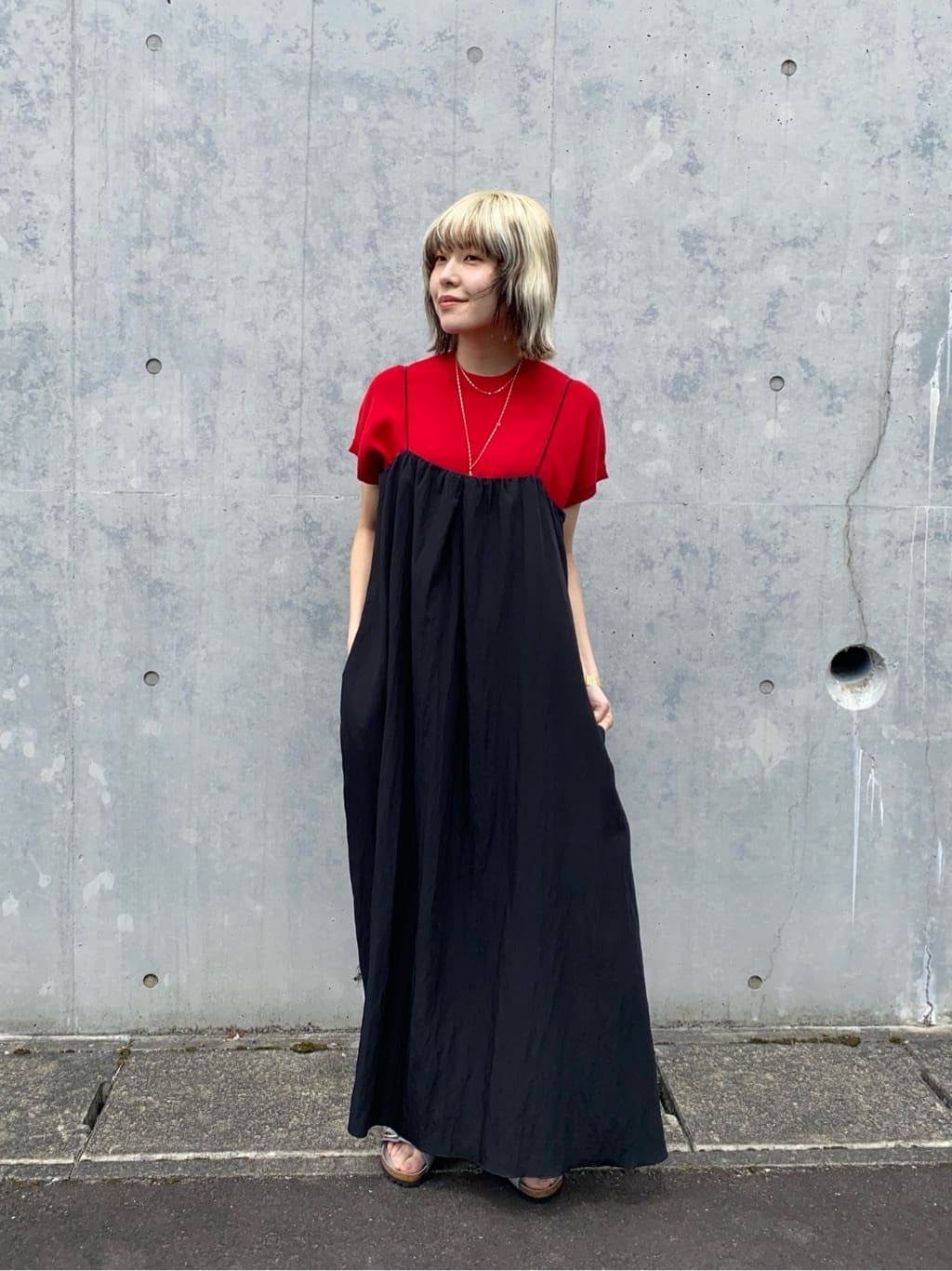 BEAUTY&YOUTH UNITED ARROWS | ギャザー ロングキャミソール