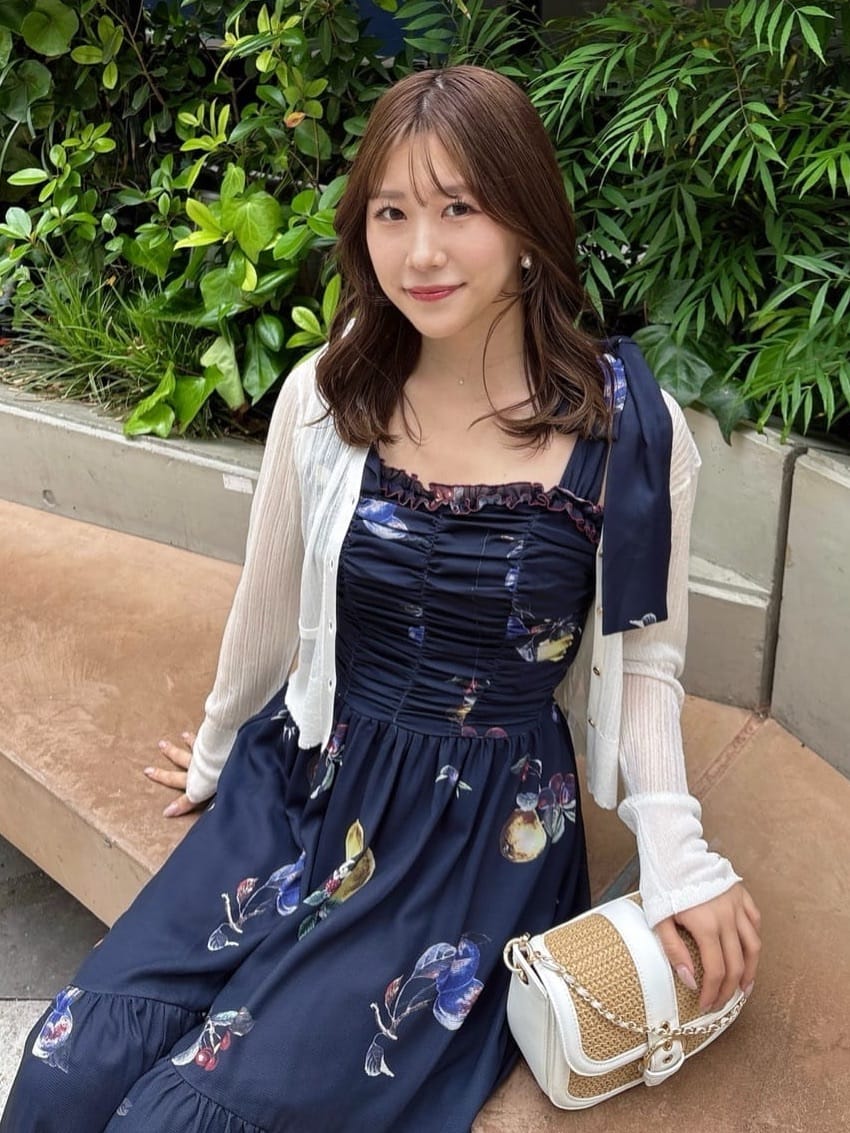 rienda | 【森香澄さん着用】リボンディティールティアードキャミ