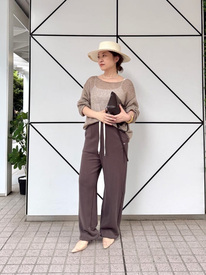 Whim Gazette | ボートメッシュニットプルオーバー | Rakuten Fashion