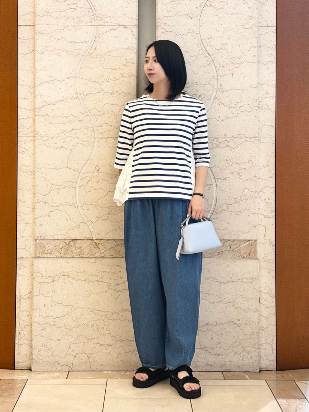 UNITED ARROWS | ステッチ デニム カーブパンツ | Rakuten Fashion