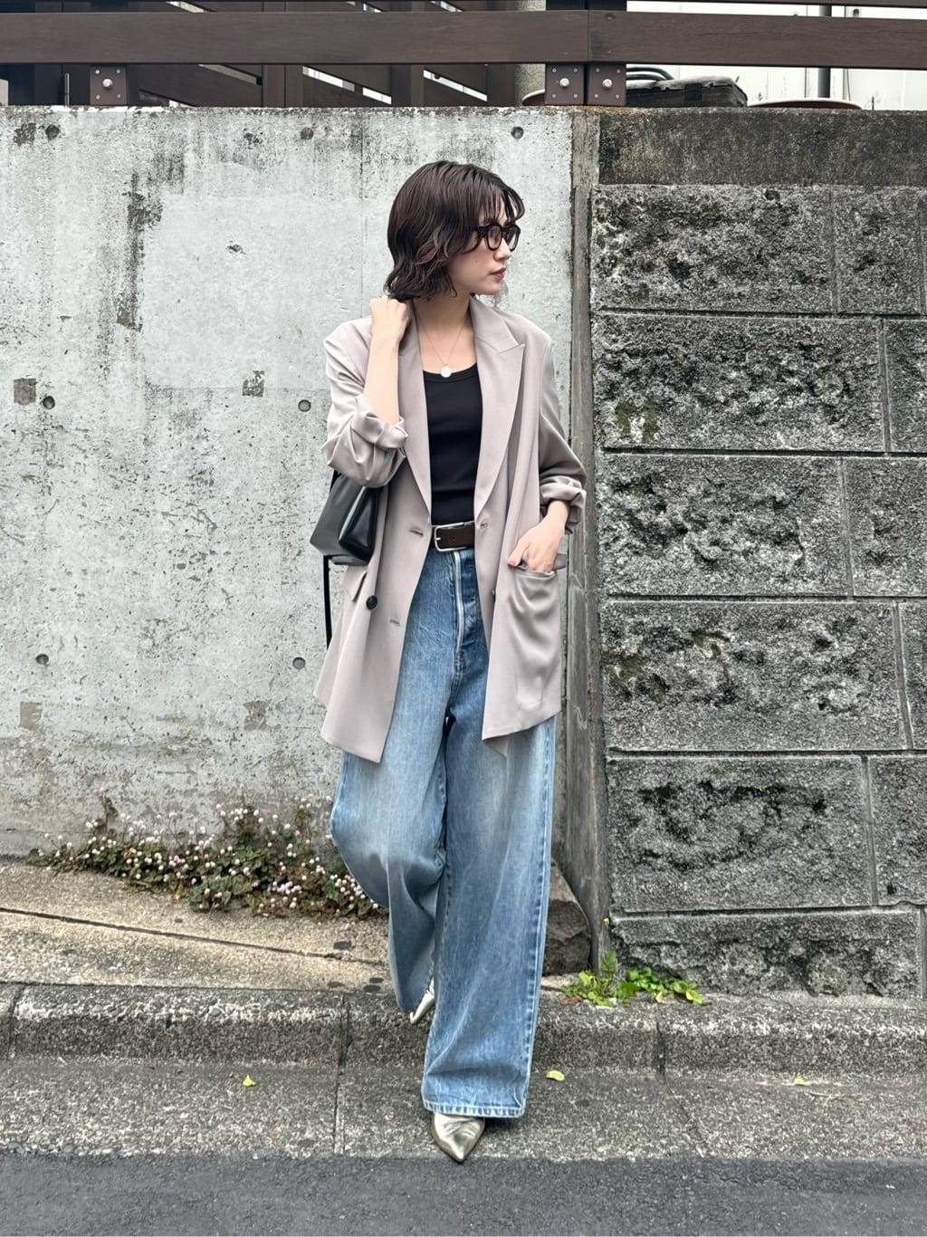 Whim Gazette | ツイルダブルブレストジャケット | Rakuten Fashion